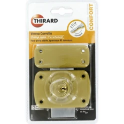 Verrou Pour Porte D'entrée Vitrée Corvette Cylindre Double 45 Mm -Magasin D'Outils Pour La Maison Élégant verrou de surete thirard