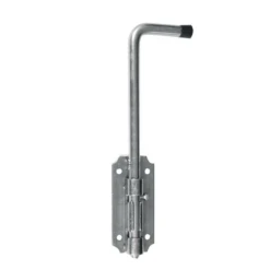 Verrou Baïonnette De Sol Ø 16mm Longueur 300 Mm Acier Zingué Blanc -Magasin D'Outils Pour La Maison Élégant verrou pied acier zingue 1