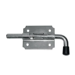 Verrou Pistolet Box 16 Mm Longueur 90 Mm Acier Zingué Blanc Sans Gâche -Magasin D'Outils Pour La Maison Élégant verrou pistolet box